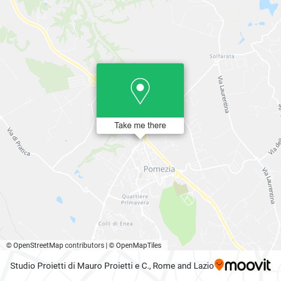 Studio Proietti di Mauro Proietti e C. map