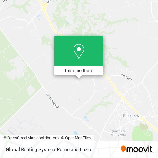 Global Renting System map