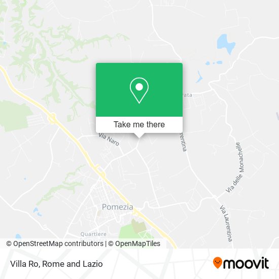 Villa Ro map