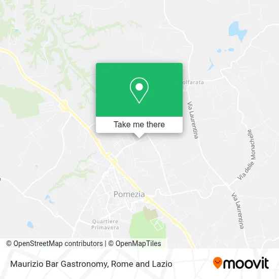 Maurizio Bar Gastronomy map