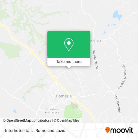 Interhotel Italia map