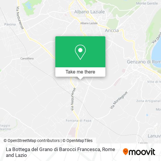 La Bottega del Grano di Barocci Francesca map