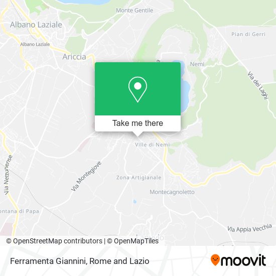 Ferramenta Giannini map