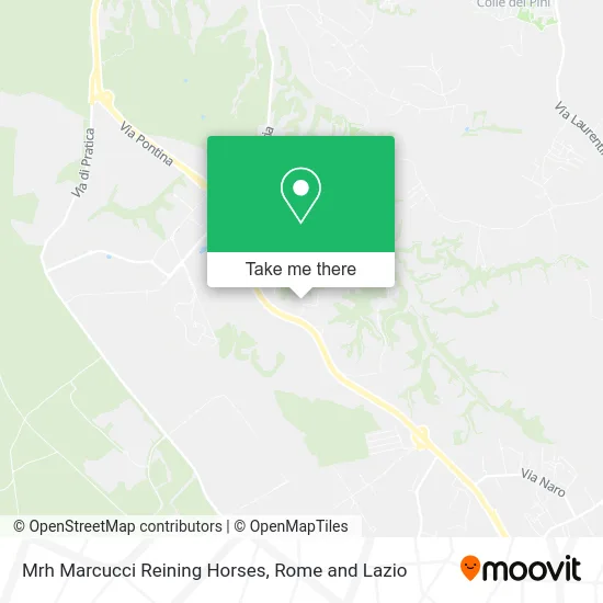 MRH Marcucci Reining Horses map