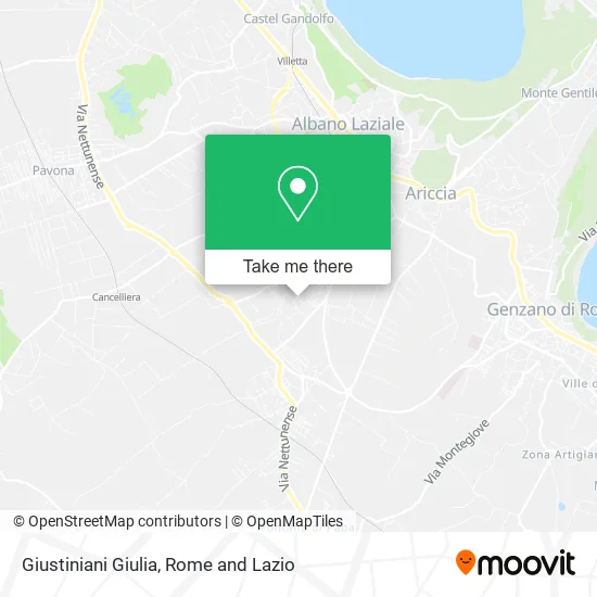 Giustiniani Giulia map