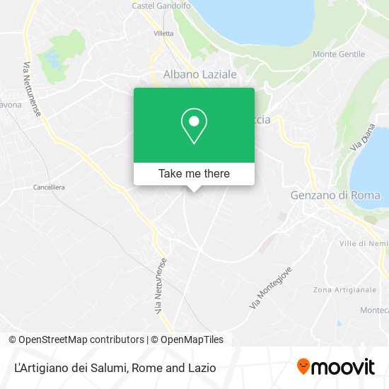 L'Artigiano dei Salumi map