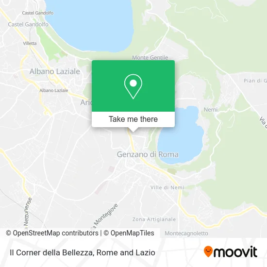 The Beauty Corner map