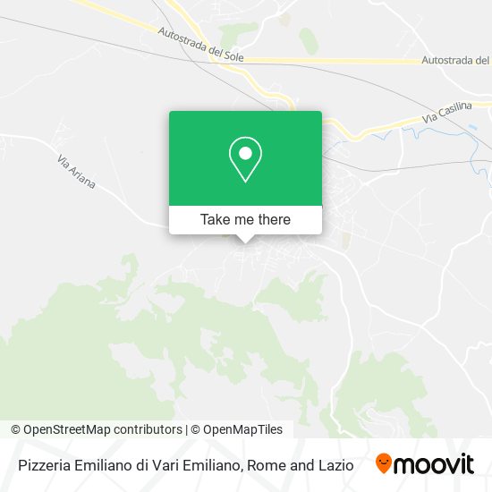 Pizzeria Emiliano di Vari Emiliano map