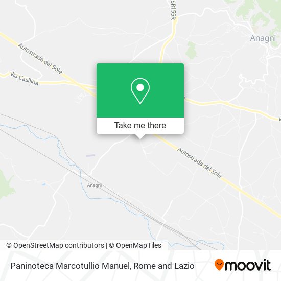 Paninoteca Marcotullio Manuel map