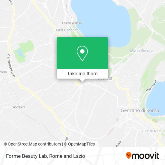 Forme Beauty Lab map