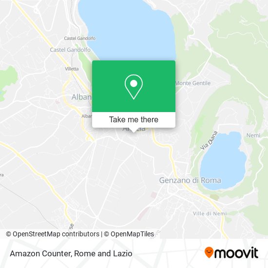 Amazon Counter map