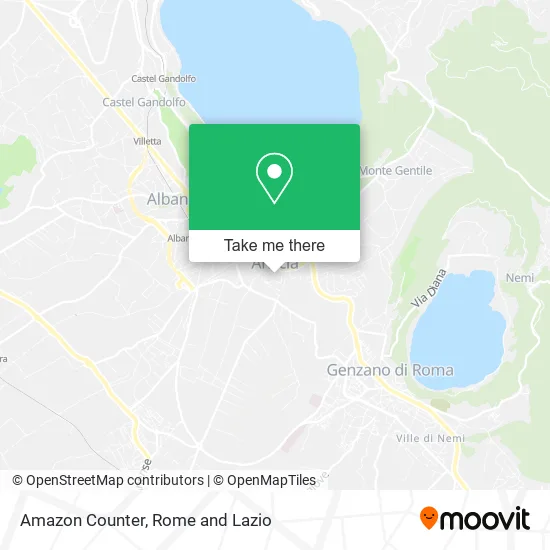Amazon Counter map