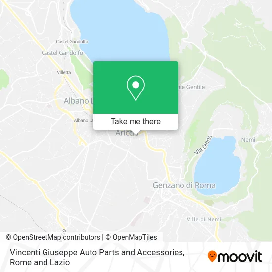 Vincenti Giuseppe Auto Parts and Accessories map