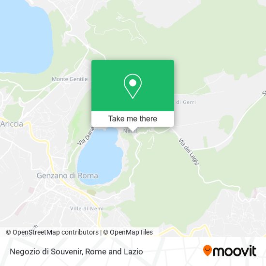 Negozio di Souvenir map