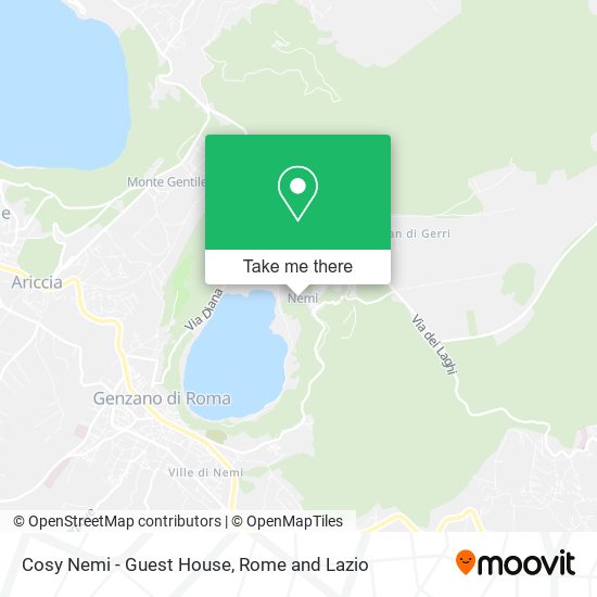Cosy Nemi - Guest House map