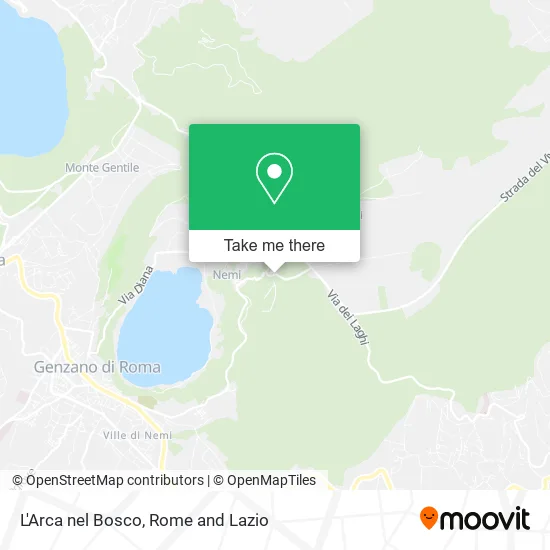 The Ark in the Woods map