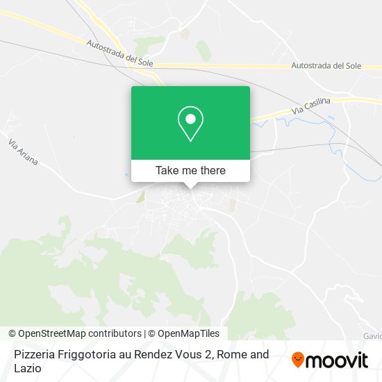 Pizzeria Friggotoria au Rendez Vous 2 map