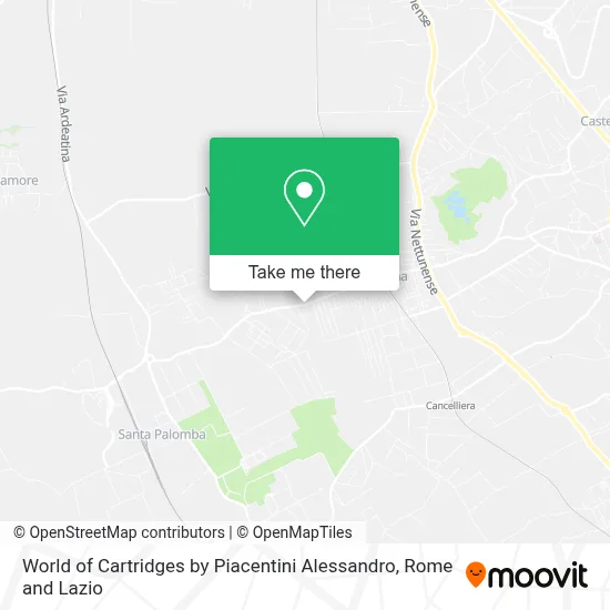 World of Cartridges by Piacentini Alessandro map