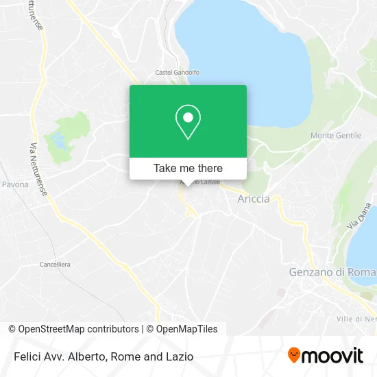 Alberto Felici Law Firm map
