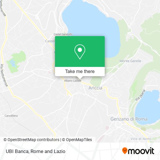 UBI Banca map