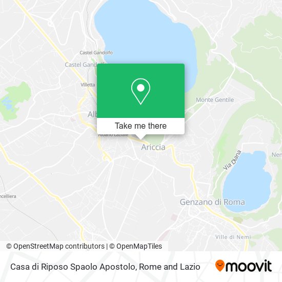 Casa di Riposo Spaolo Apostolo map