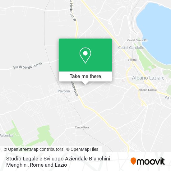 Studio Legale e Sviluppo Aziendale Bianchini Menghini map