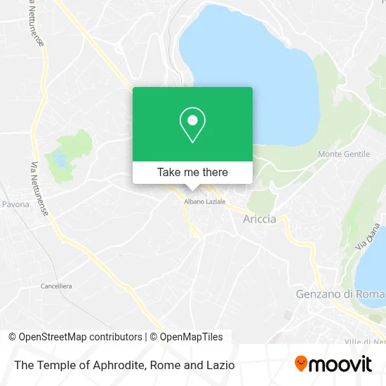 The Temple of Aphrodite map