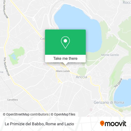 Le Primizie del Babbo map