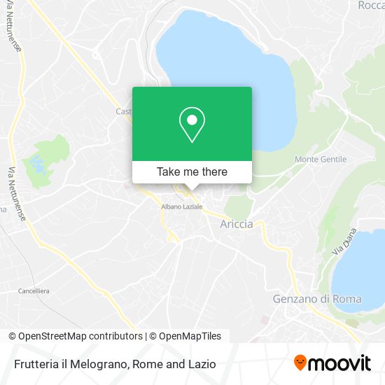 Frutteria il Melograno map