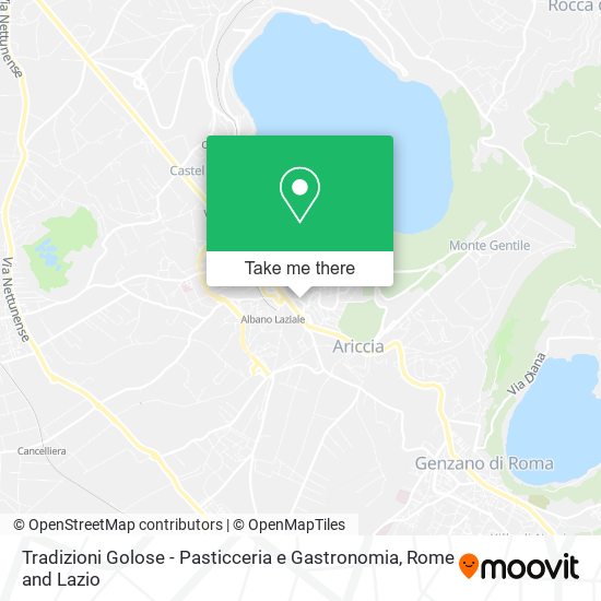 Tradizioni Golose - Pasticceria e Gastronomia map