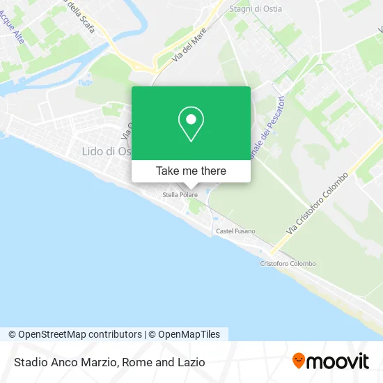 Anco Marzio Stadium map