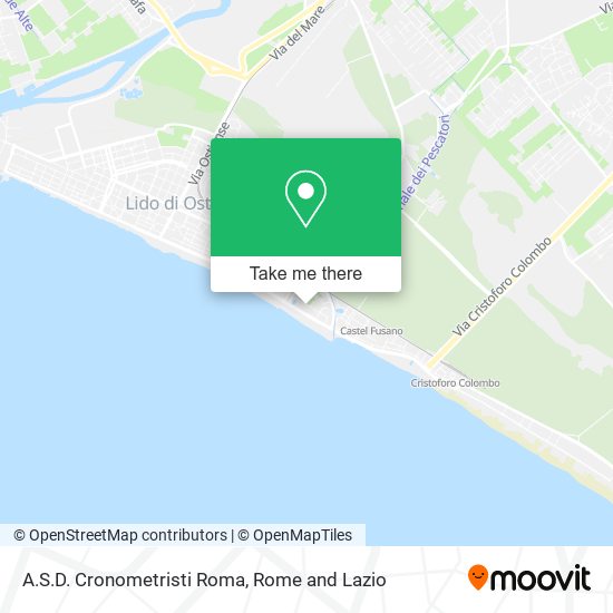 A.S.D. Cronometristi Roma map