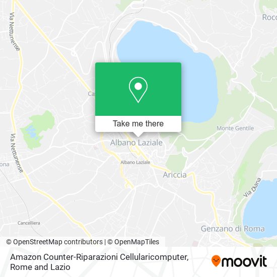 Amazon Counter-Riparazioni Cellularicomputer map