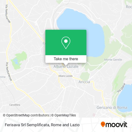 Ferisava Srl Semplificata map