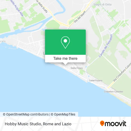 Hobby Music Studio map