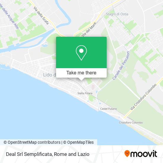 Deal Srl Semplificata map