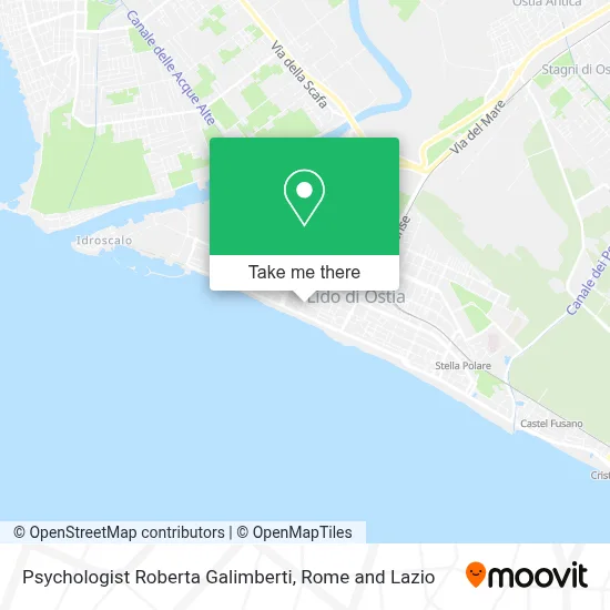 Psychologist Roberta Galimberti map