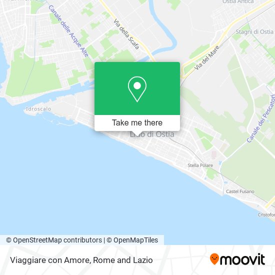 Viaggiare con Amore map