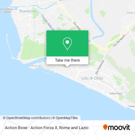 Action Boxe - Action Forza X map