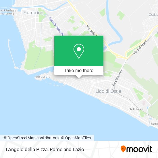 L'Angolo della Pizza map