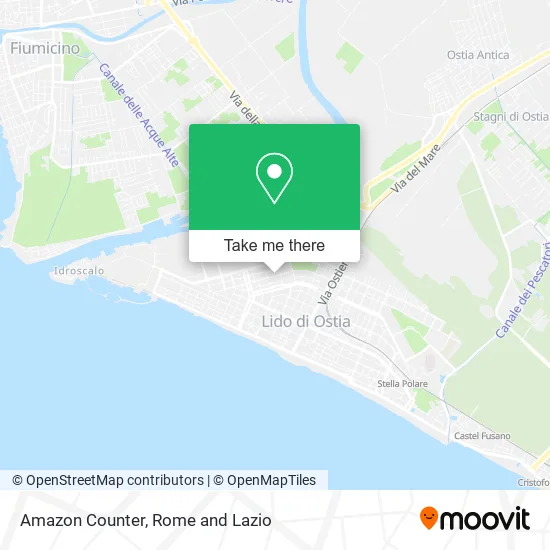 Amazon Counter map