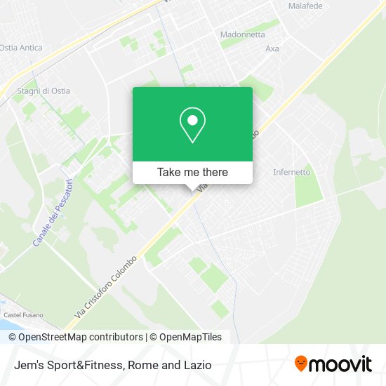 Jem's Sport&Fitness map