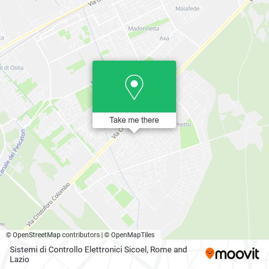 Sistemi di Controllo Elettronici Sicoel map