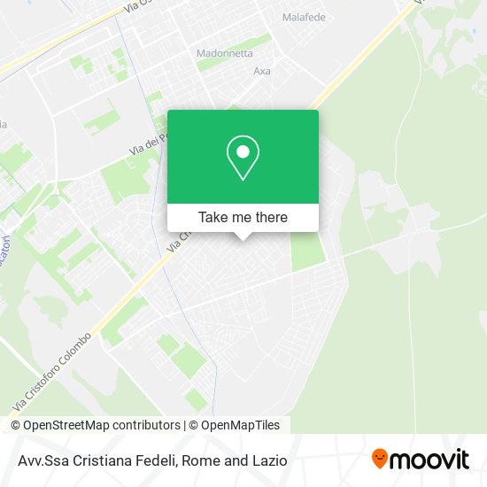 Avv.Ssa Cristiana Fedeli map
