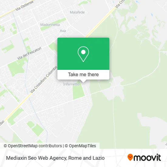 Mediaxin SEO Web Agency map