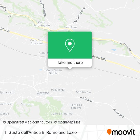 Il Gusto dell'Antica B map