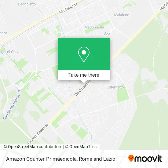 Amazon Counter-Primaedicola map