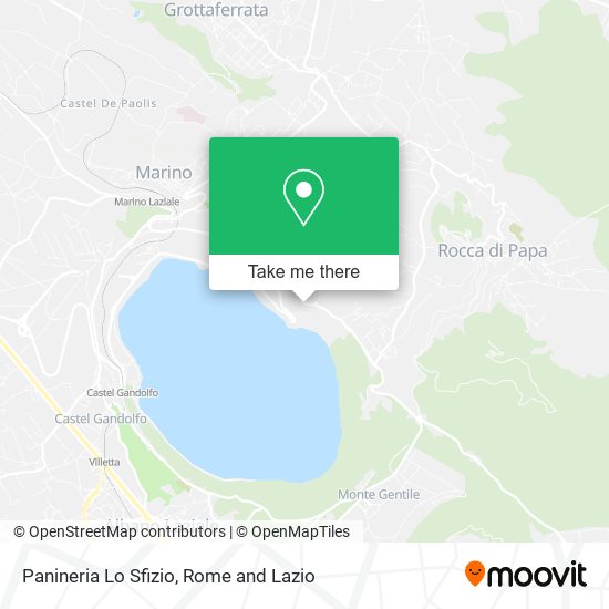 Panineria Lo Sfizio map