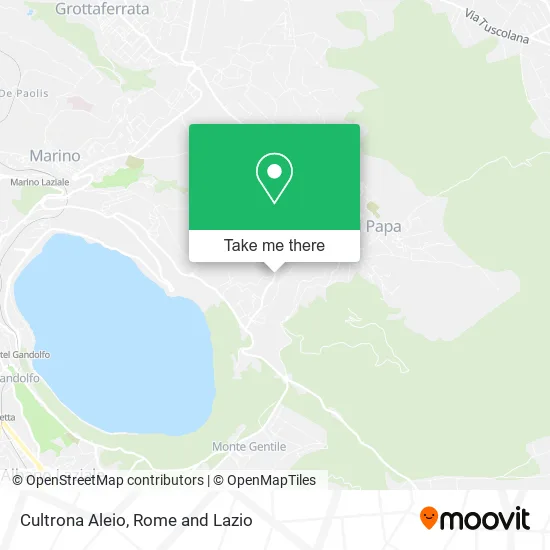 Cultrona Aleio map