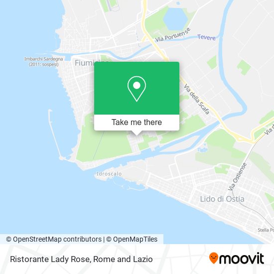 Ristorante Lady Rose map